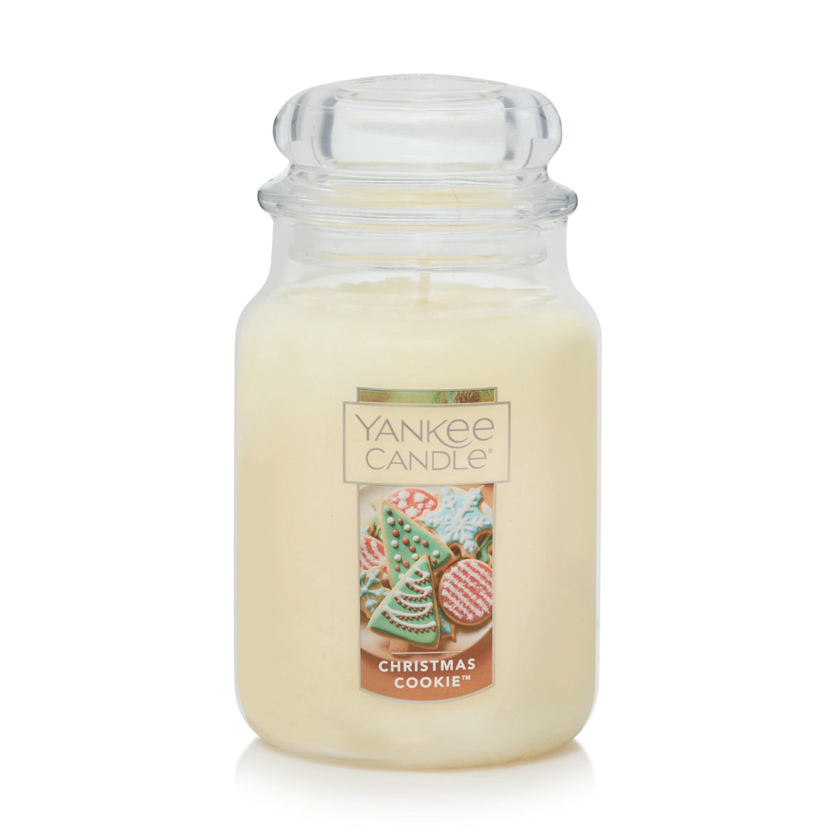 Yankee Candle Sparkling Cinnamon Scented Classic 22oz Large Jar Single Wick Candle Over 110 Hours of Burn Time