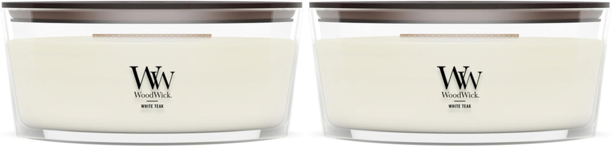 WoodWick Fireside Scented Candle, Crackling Wick, 9.7oz