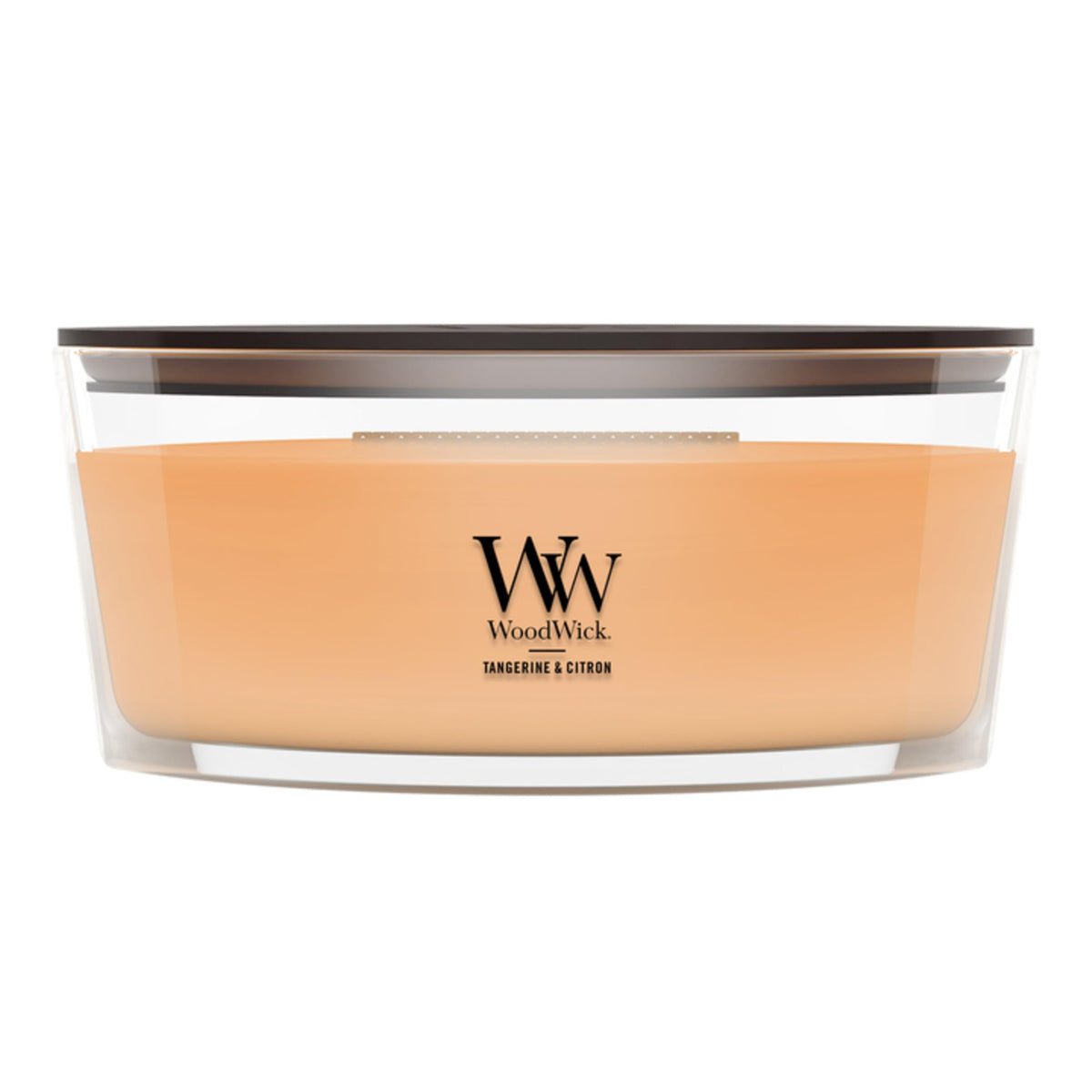 WoodWick Vanilla Bean Scented Candle, Crackling Wick, 9.7oz