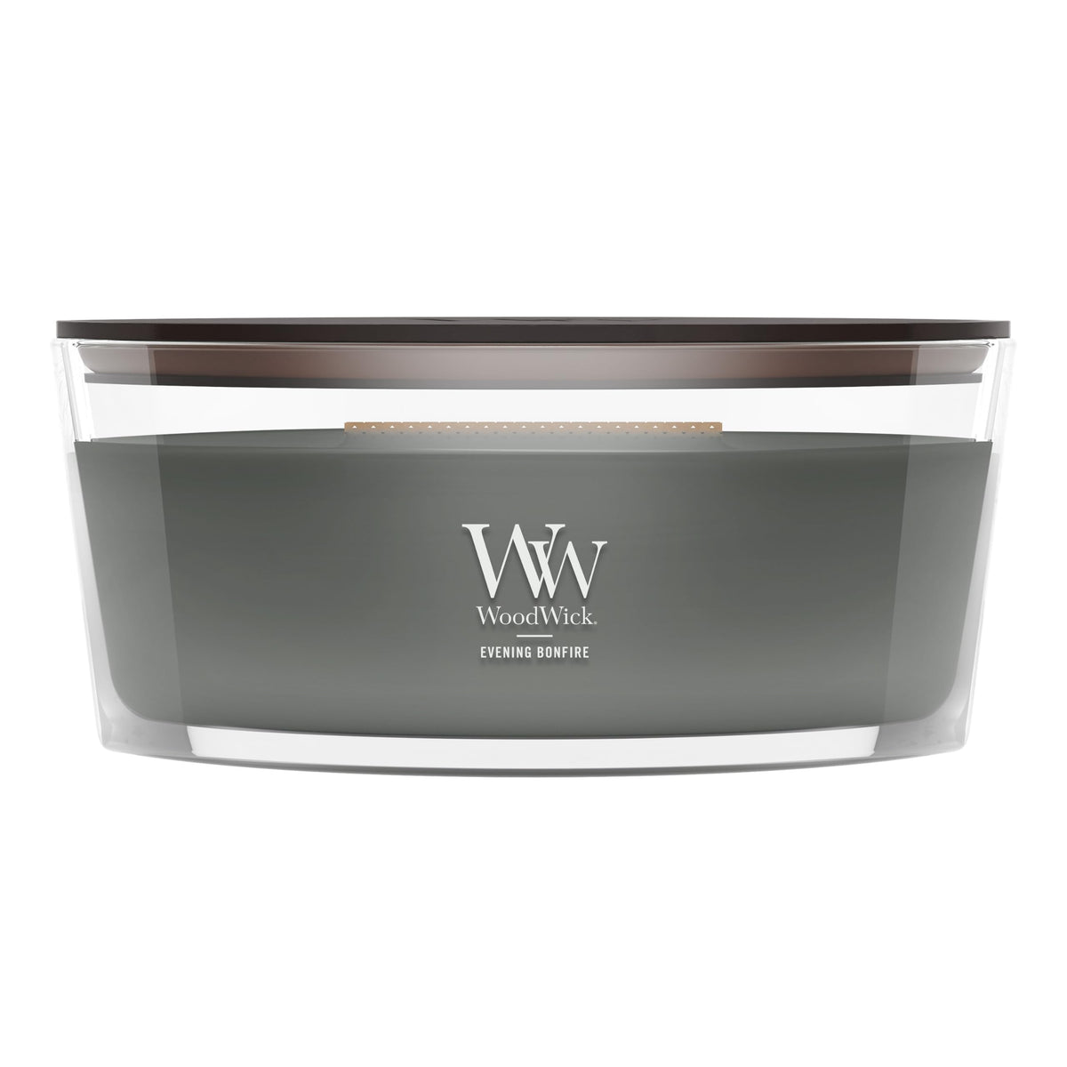 WoodWick Fireside Scented Candle, Crackling Wick, 9.7oz