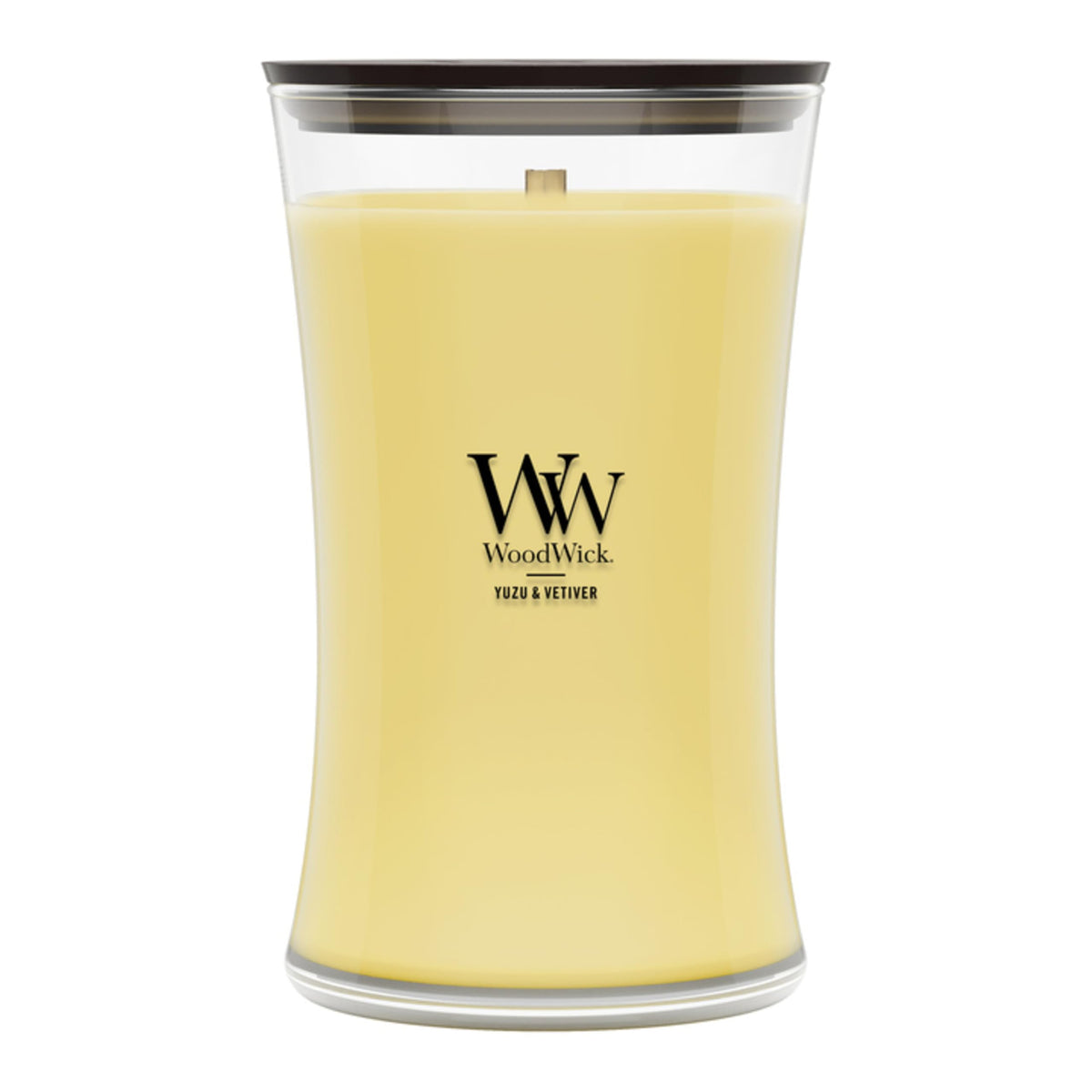 WoodWick Vanilla Bean Scented Candle, Crackling Wick, 9.7oz