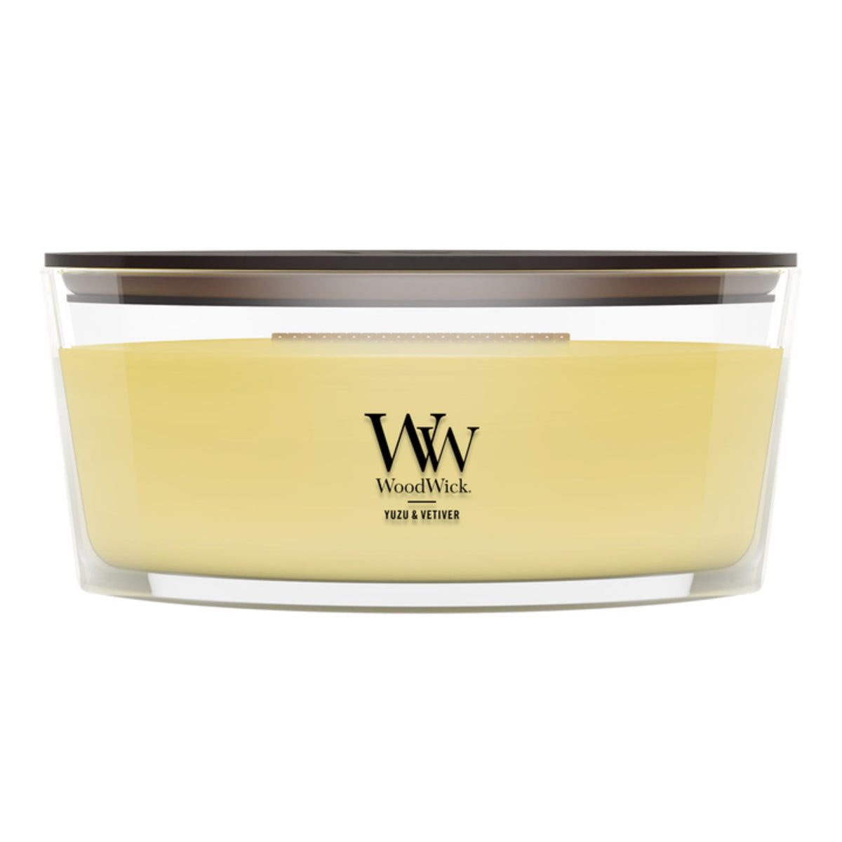 WoodWick Vanilla Bean Scented Candle, Crackling Wick, 9.7oz