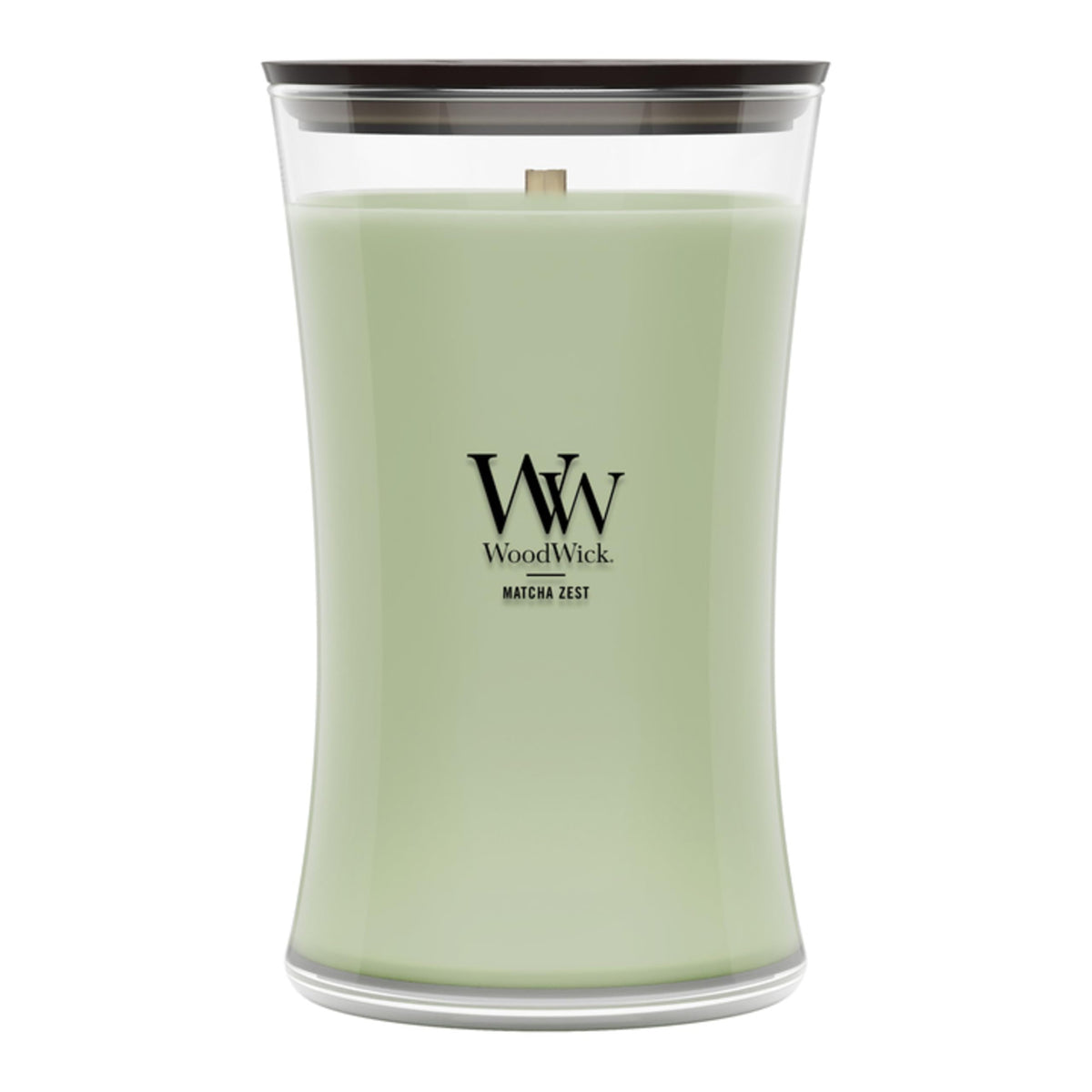 WoodWick Vanilla Bean Scented Candle, Crackling Wick, 9.7oz
