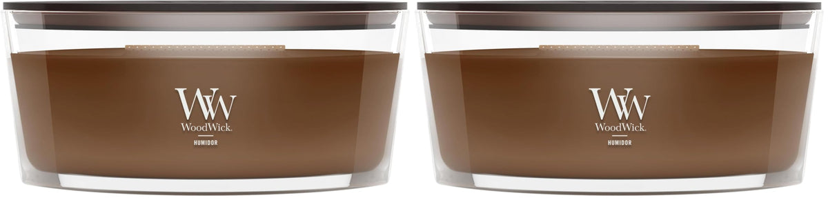 WoodWick Fireside Scented Candle, Crackling Wick, 9.7oz