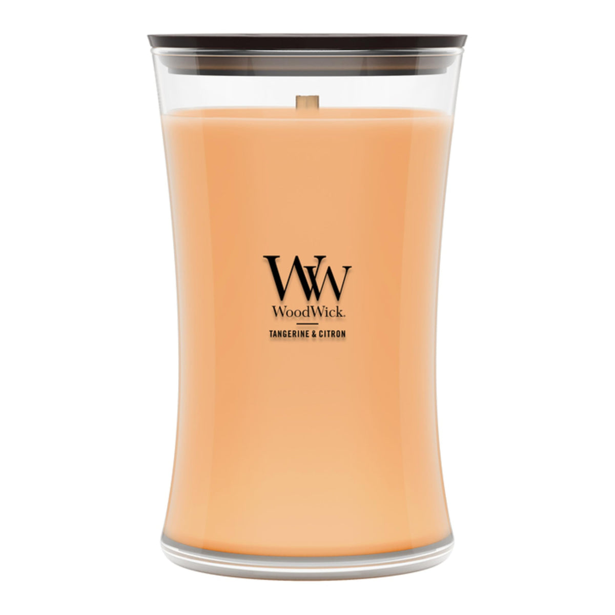 WoodWick Vanilla Bean Scented Candle, Crackling Wick, 9.7oz