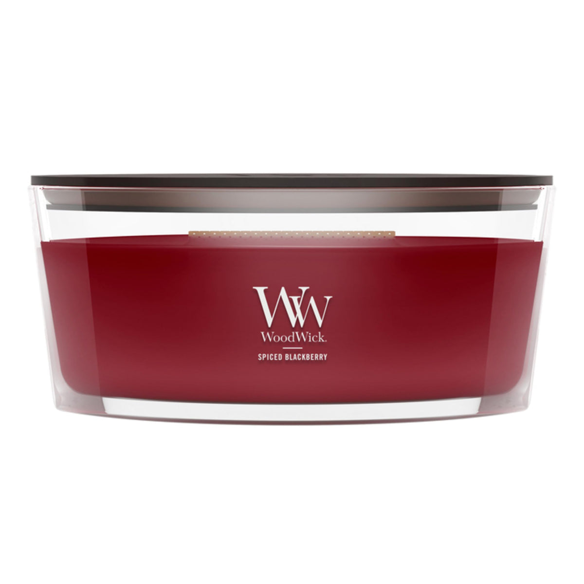 WoodWick Vanilla Bean Scented Candle, Crackling Wick, 9.7oz