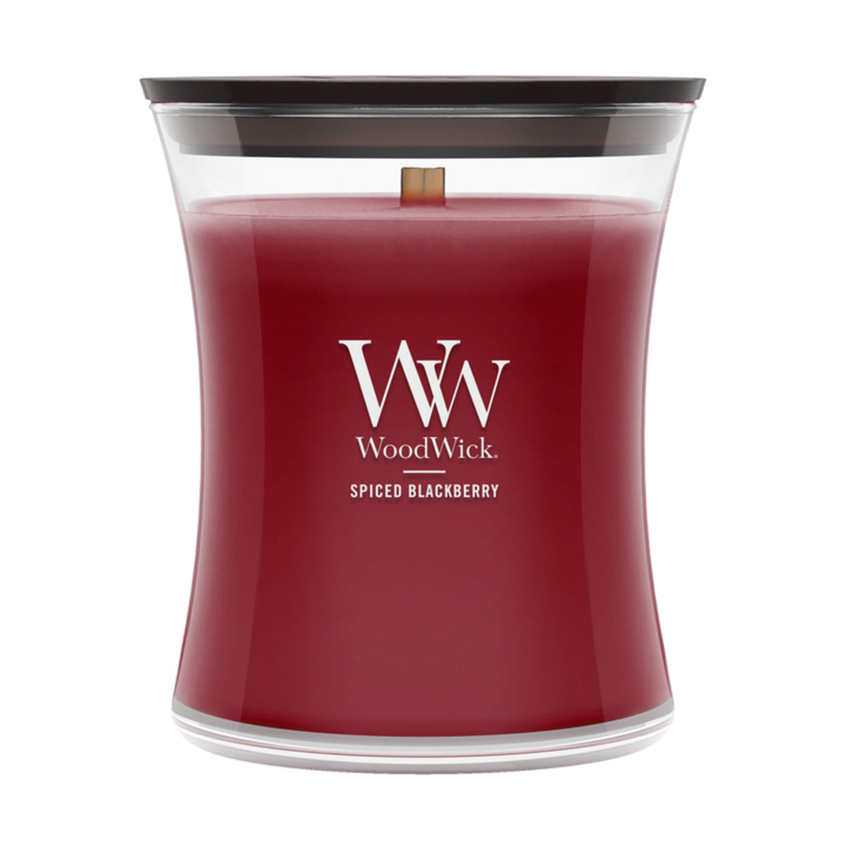 WoodWick Vanilla Bean Scented Candle, Crackling Wick, 9.7oz
