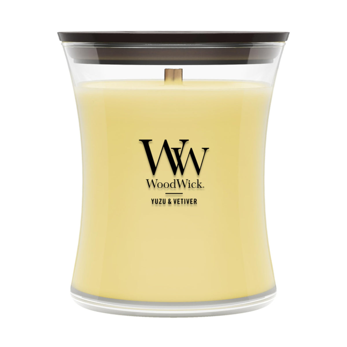 WoodWick Vanilla Bean Scented Candle, Crackling Wick, 9.7oz