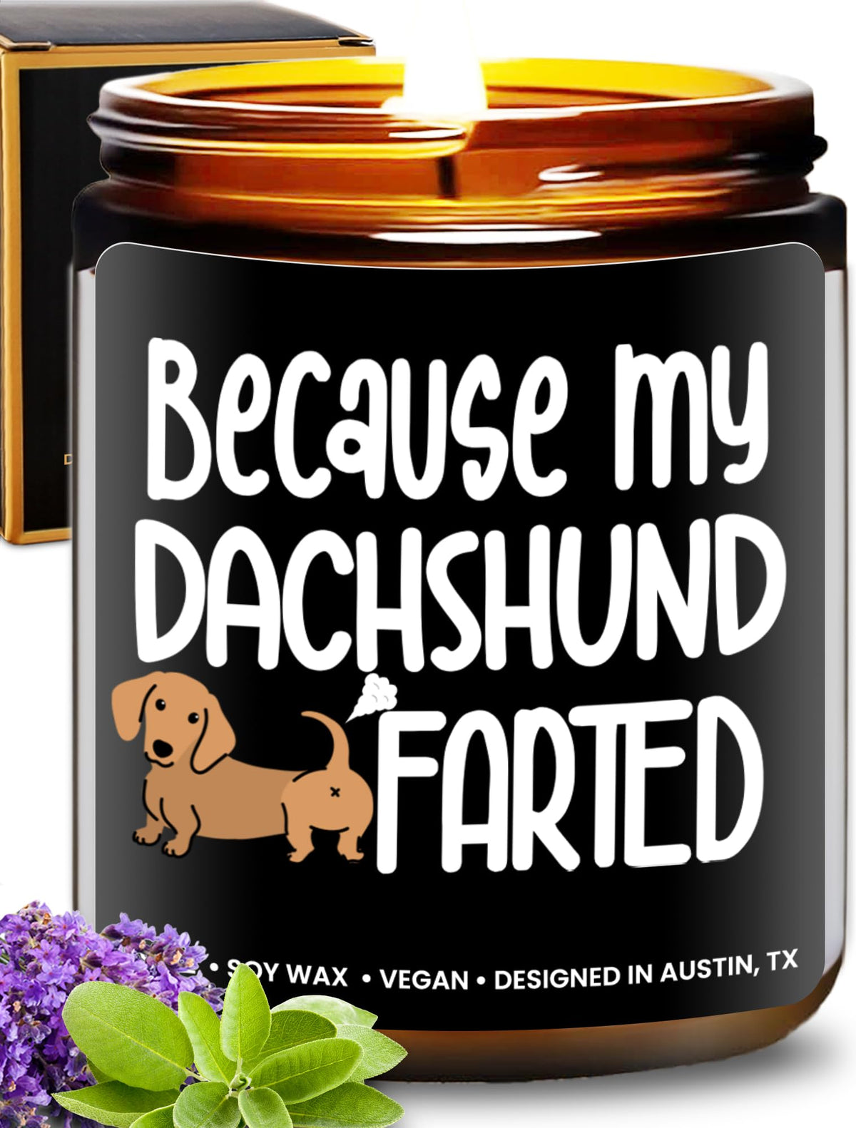 Funny Happy Birthday Candle, Unique Happy Birthday Gifts for Women and Men, Fun Gift Ideas for 30th, 40th, 50th and 60th Birthdays, Back and Body Hurts Candle, Long-Lasting Scent, Gift-Ready