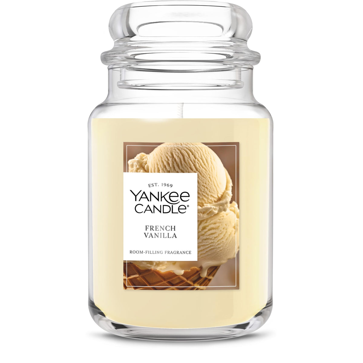 Yankee Candle Vanilla Cupcake Scented Candle, 22oz Large Jar