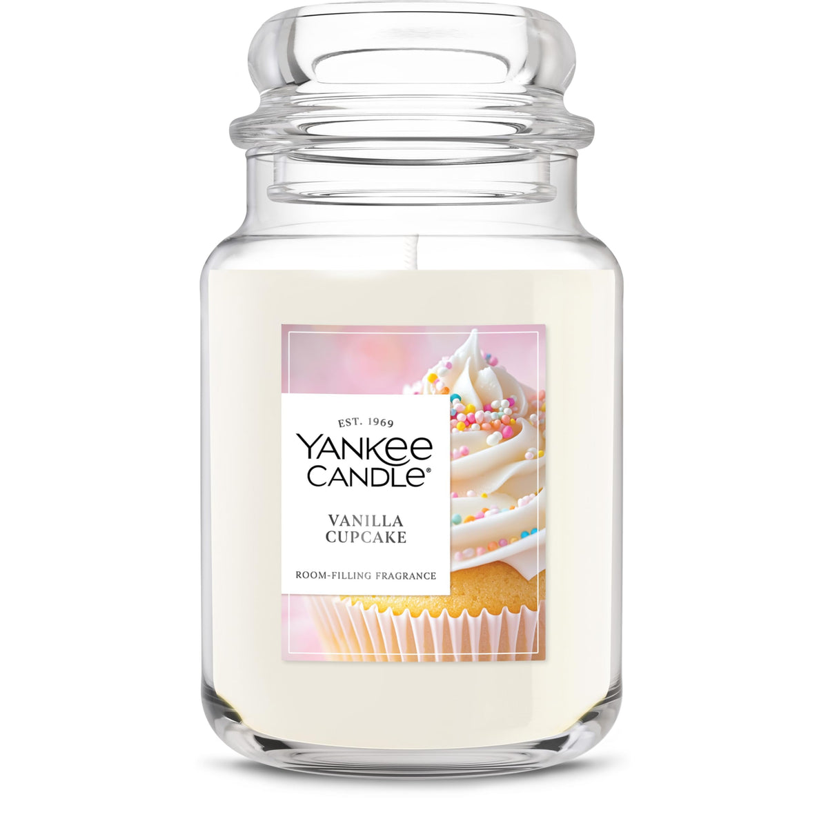 Yankee Candle Vanilla Cupcake Scented Candle, 22oz Large Jar