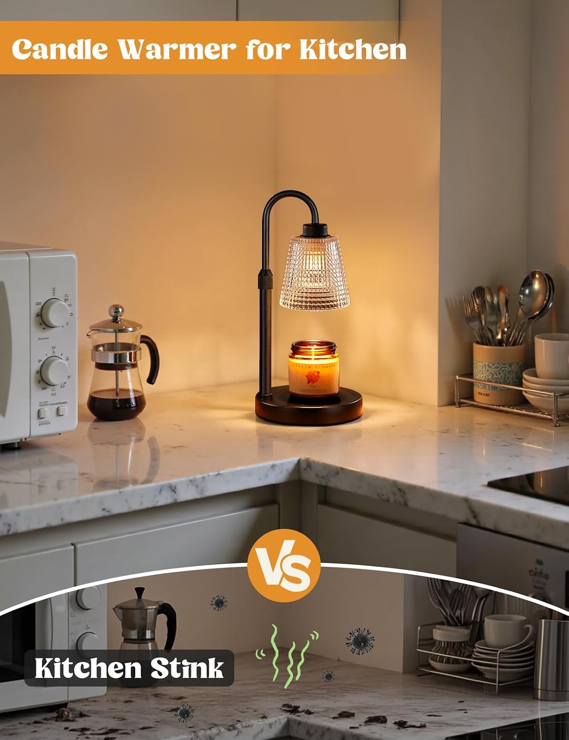 Candle Warmer Lamp with Timer Home Decor Birthday Gifts for Women