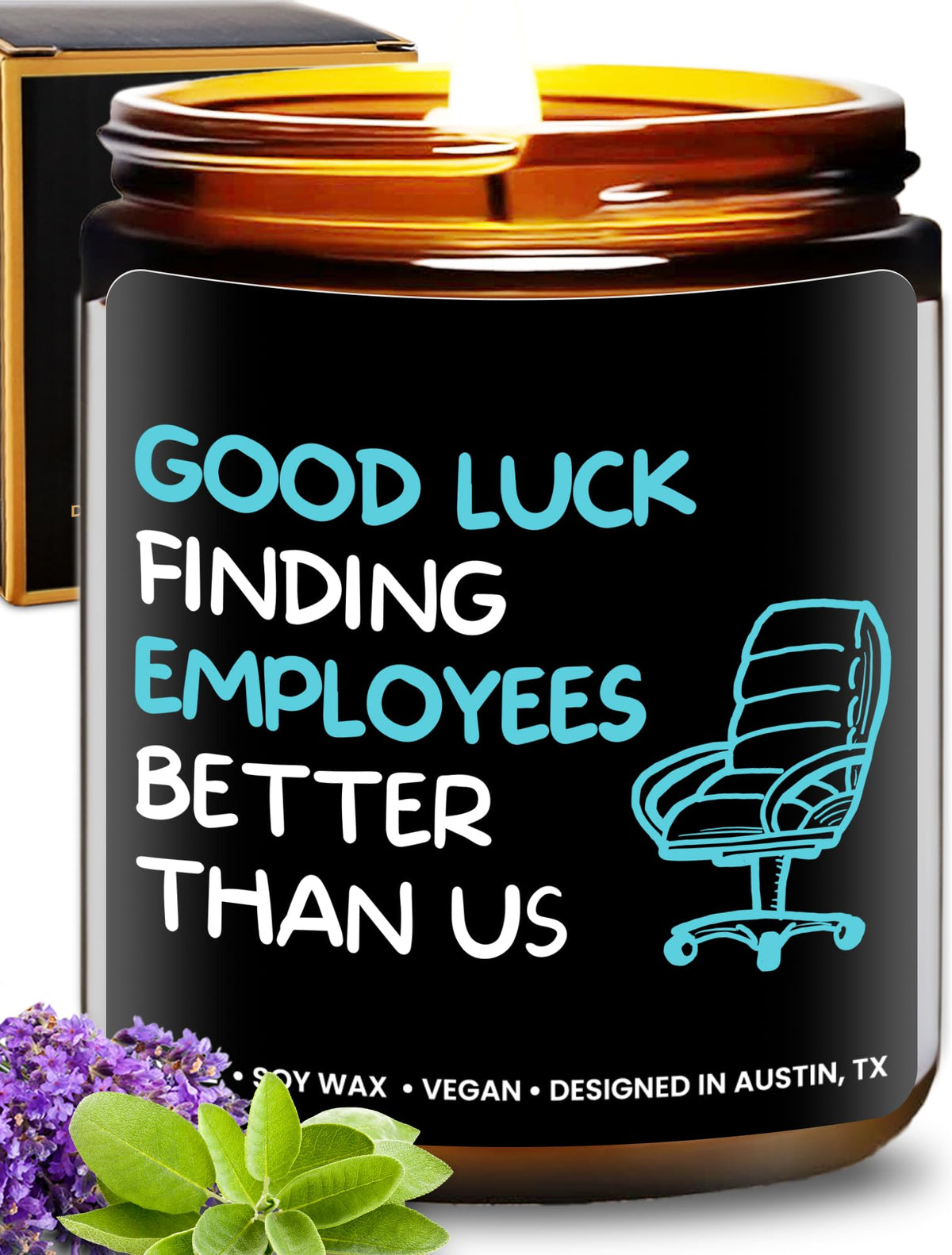 Funny Happy Birthday Candle, Unique Happy Birthday Gifts for Women and Men, Fun Gift Ideas for 30th, 40th, 50th and 60th Birthdays, Back and Body Hurts Candle, Long-Lasting Scent, Gift-Ready