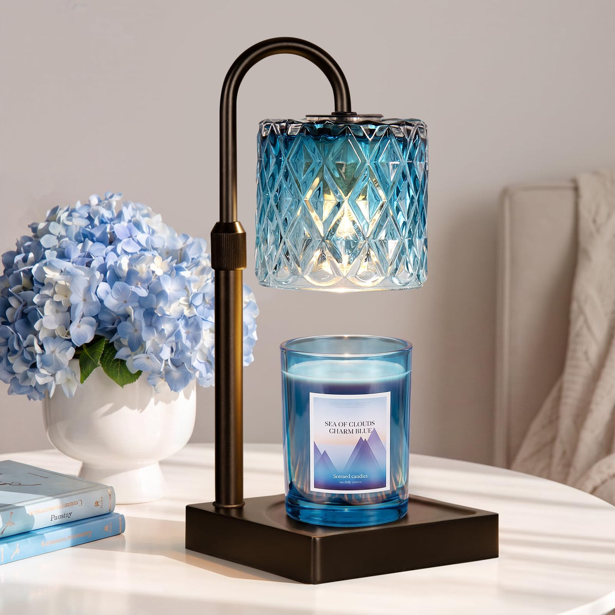Candle Warmer Lamp with Timer,Wax Melt Warmer Housewarming Gifts for Women