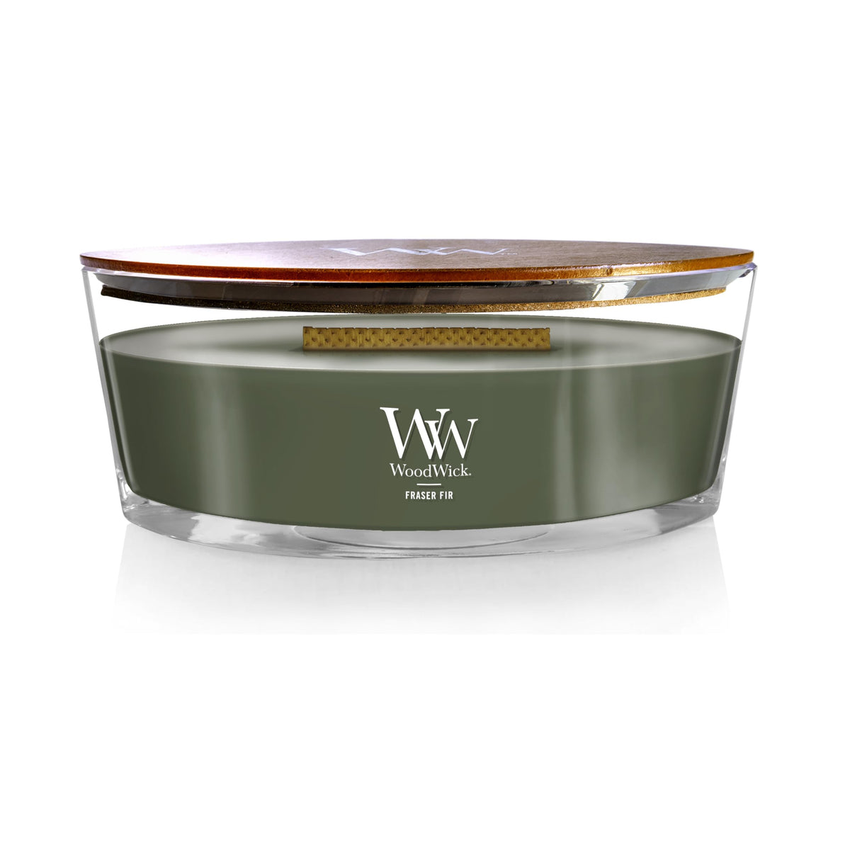 WoodWick Fireside Scented Candle, Crackling Wick, 9.7oz