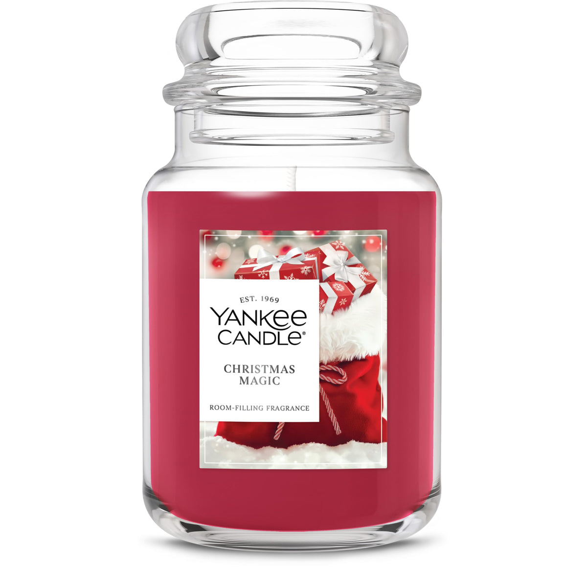 Yankee Candle Sparkling Cinnamon Scented Candle, 22oz Large Jar