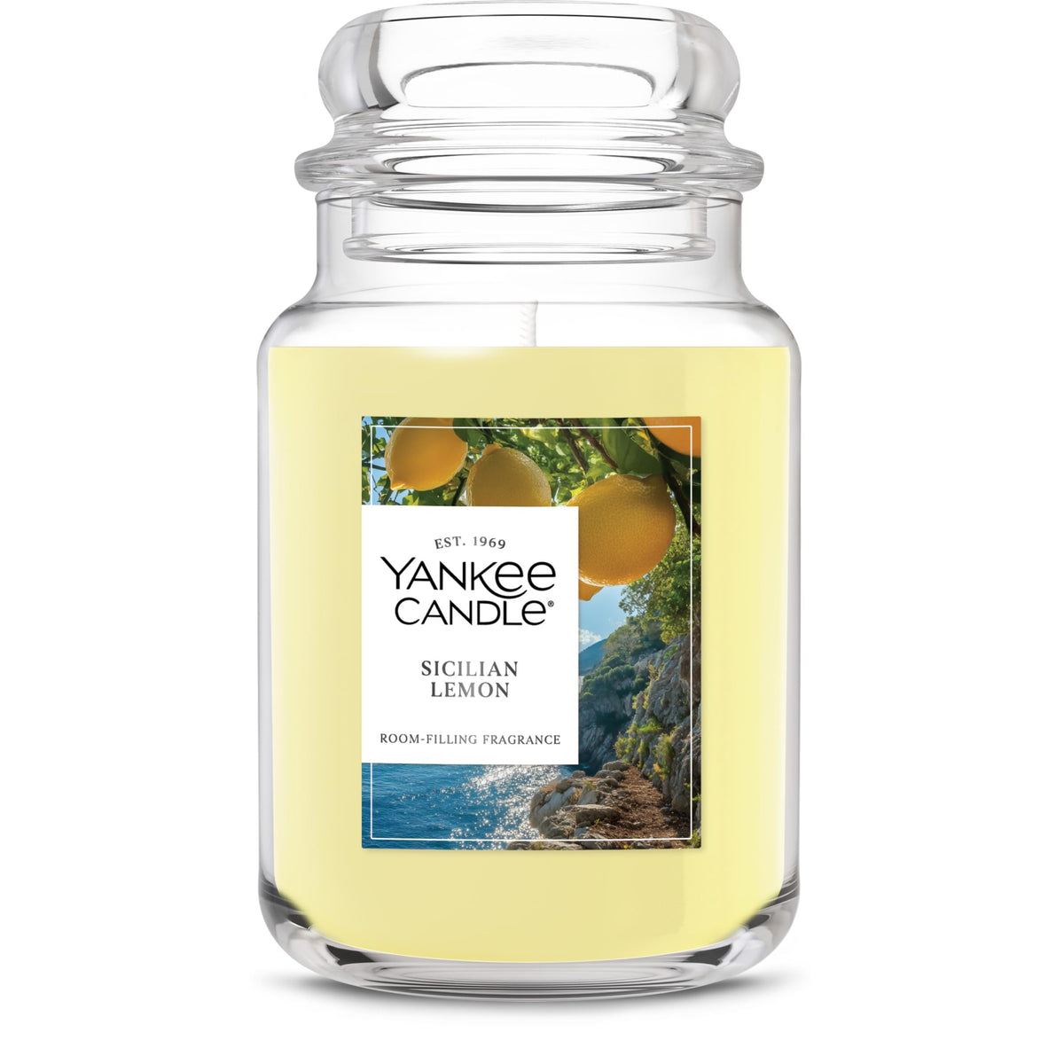 Yankee Candle Sage & Citrus Scented Candle, 22oz Large Jar