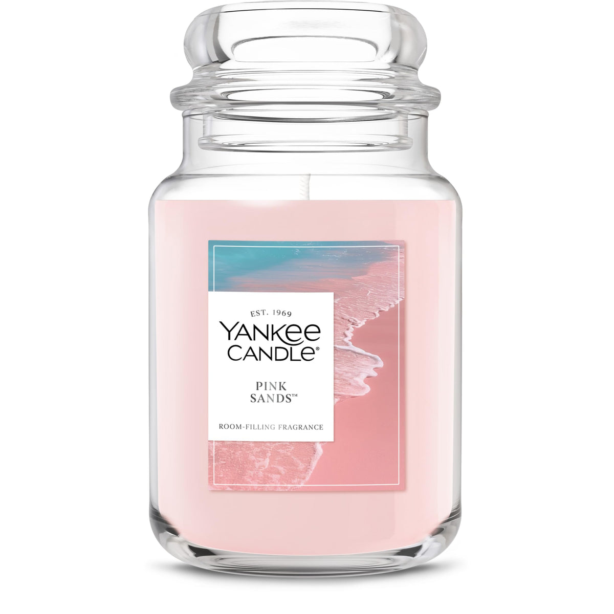 Yankee Candle Pink Sands Scented Candle, 22oz Large Jar