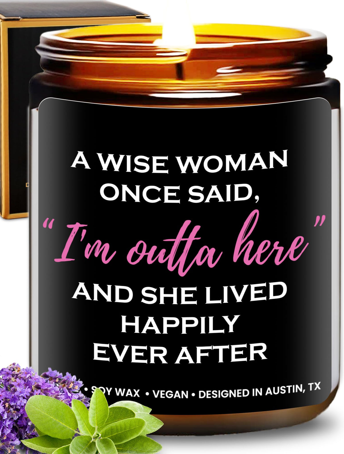Funny Happy Birthday Candle, Unique Happy Birthday Gifts for Women and Men, Fun Gift Ideas for 30th, 40th, 50th and 60th Birthdays, Back and Body Hurts Candle, Long-Lasting Scent, Gift-Ready
