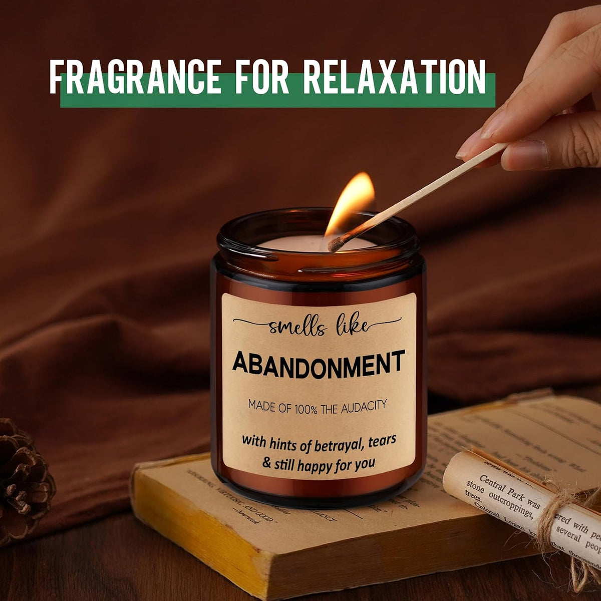 GSPY Candle, Moving Away, Coworker Leaving, Retirement Gifts for Women, Men