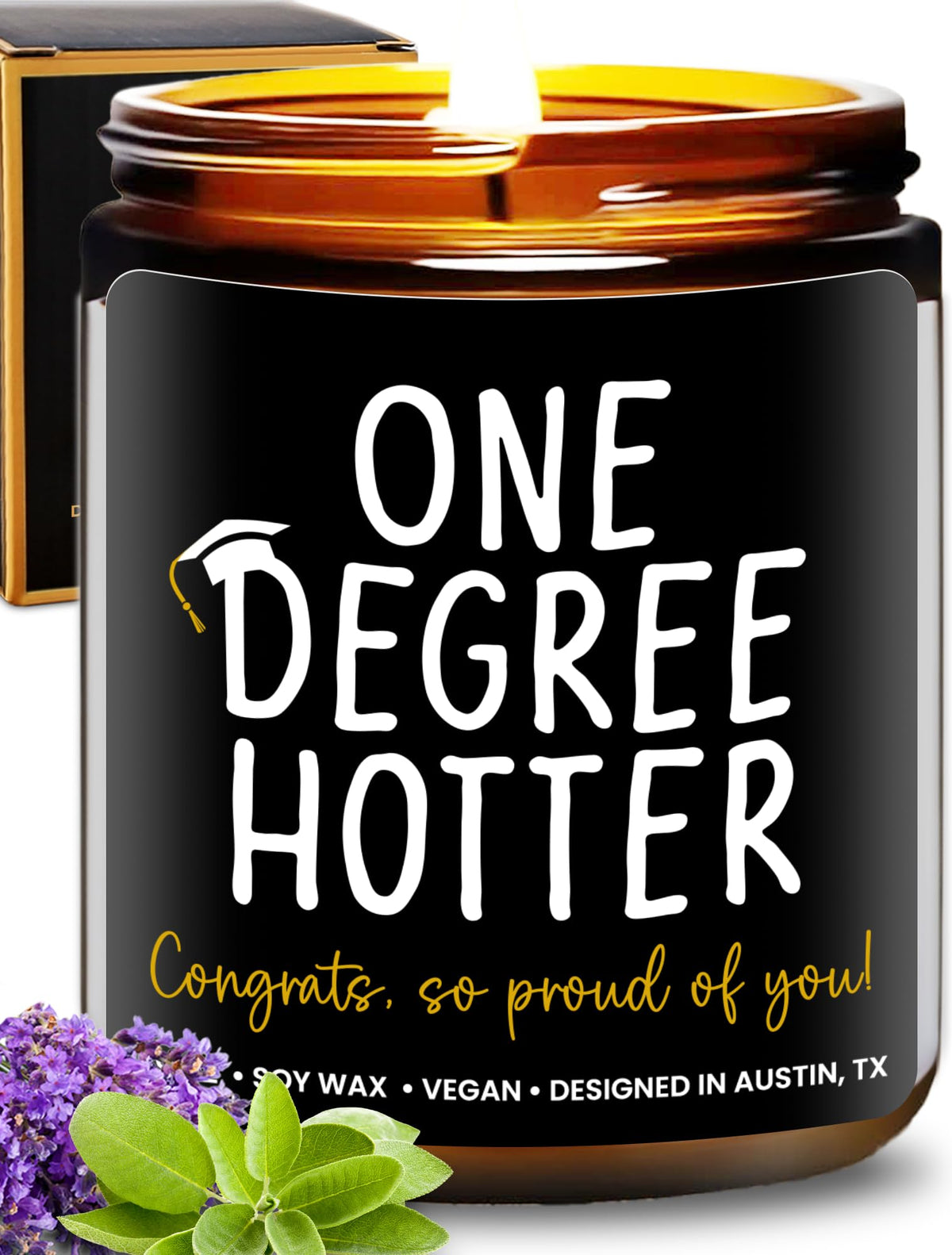 Funny Happy Birthday Candle, Unique Happy Birthday Gifts for Women and Men, Fun Gift Ideas for 30th, 40th, 50th and 60th Birthdays, Back and Body Hurts Candle, Long-Lasting Scent, Gift-Ready