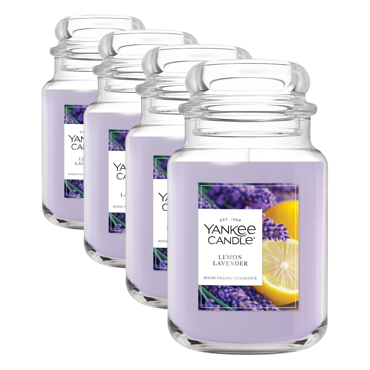 Yankee Candle Lilac Blossoms Scented Candle, 22oz Large Jar