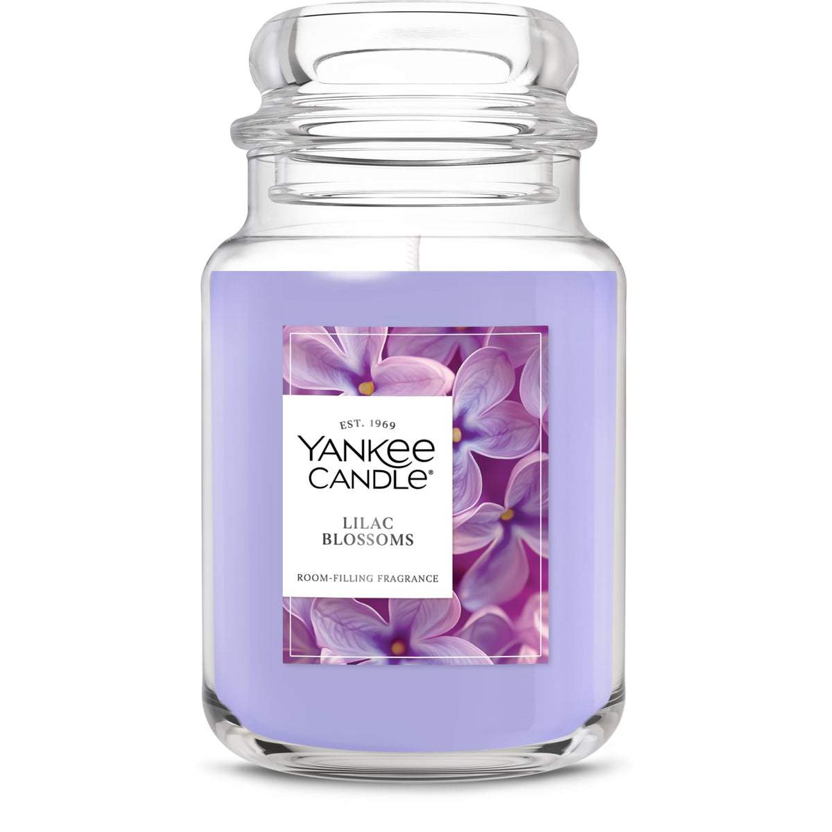 Yankee Candle Lilac Blossoms Scented Candle, 22oz Large Jar