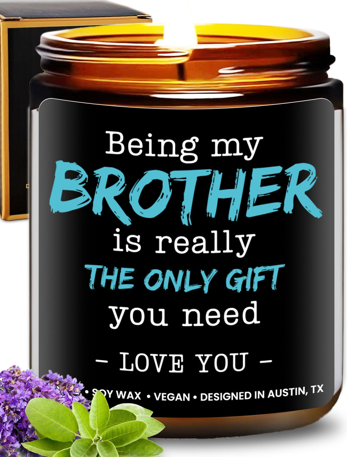 Funny Happy Birthday Candle, Unique Happy Birthday Gifts for Women and Men, Fun Gift Ideas for 30th, 40th, 50th and 60th Birthdays, Back and Body Hurts Candle, Long-Lasting Scent, Gift-Ready