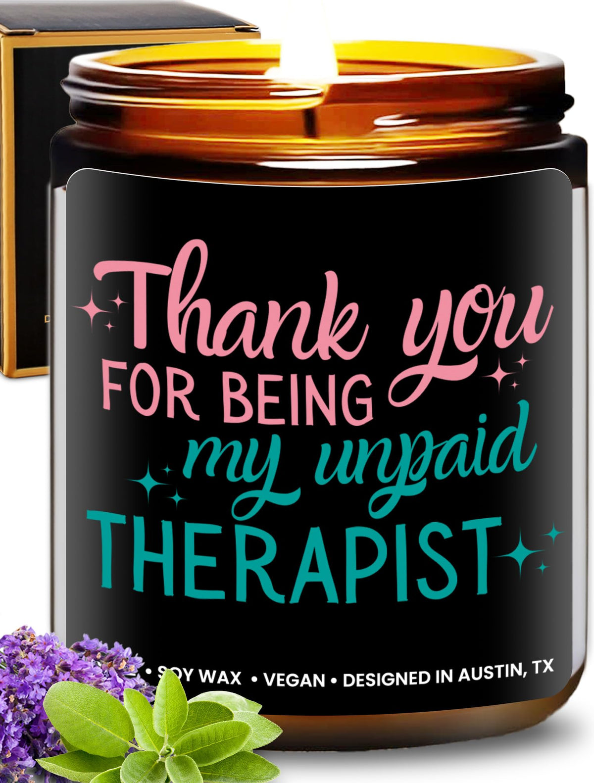 Funny Happy Birthday Candle, Unique Happy Birthday Gifts for Women and Men, Fun Gift Ideas for 30th, 40th, 50th and 60th Birthdays, Back and Body Hurts Candle, Long-Lasting Scent, Gift-Ready