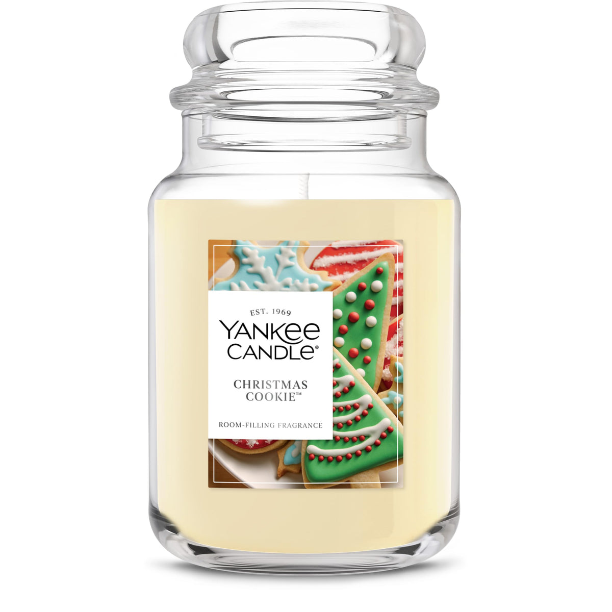 Yankee Candle Sparkling Cinnamon Scented Candle, 22oz Large Jar