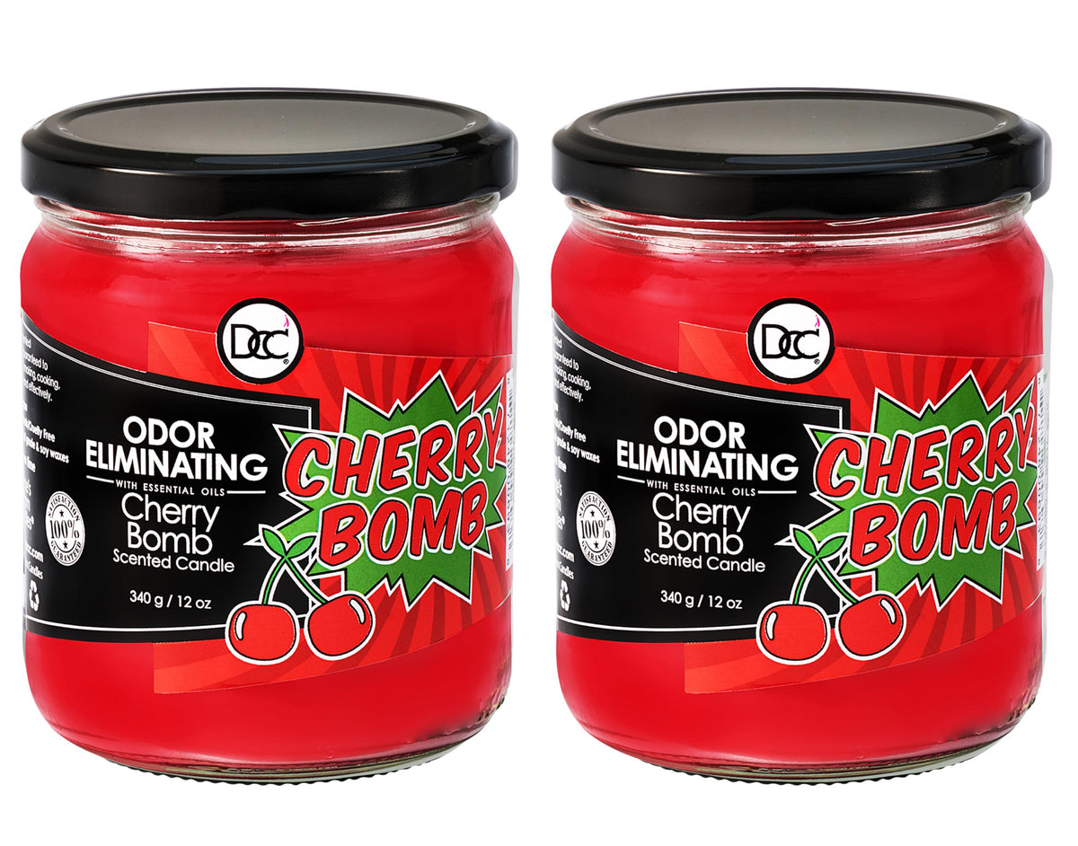 Vanilla Bean Odor Eliminating Highly Fragranced Candle - Eliminates 95% of Pet, Smoke, Food, and Other Smells Quickly - Up to 80 Hour Burn time - 12 Ounce Premium Soy Blend